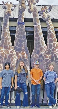 FIRST BAPTIST SCHOOL eighth-graders enjoyed a four-day trip to the “Ark.”