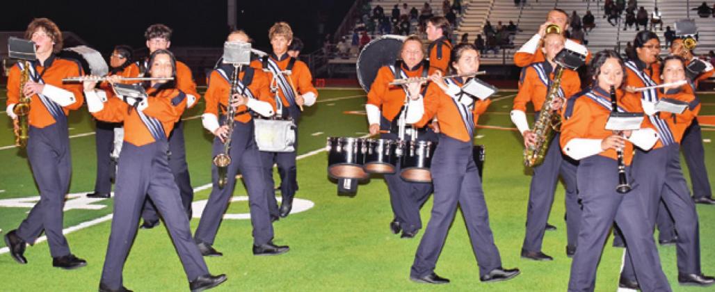 THE CALDWELL HIGH School Marching Band